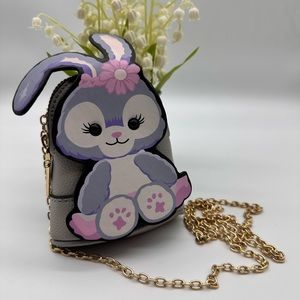 Bunny mini crossbody coin purse
